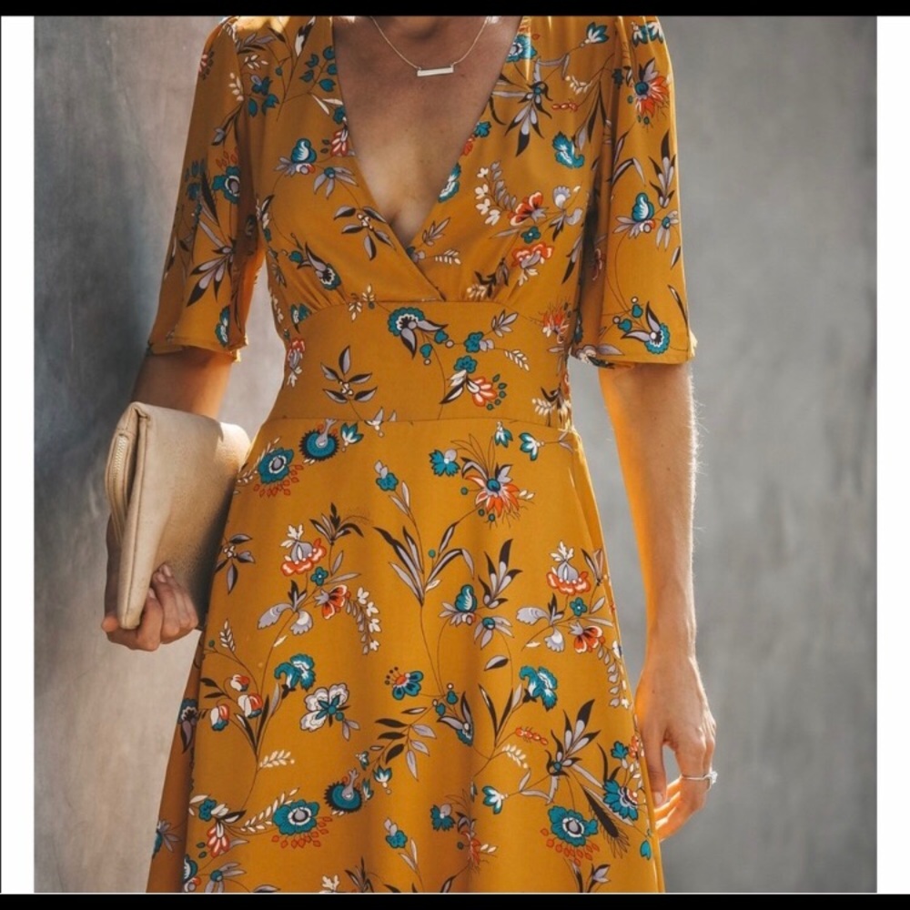 Summer Floral Dress